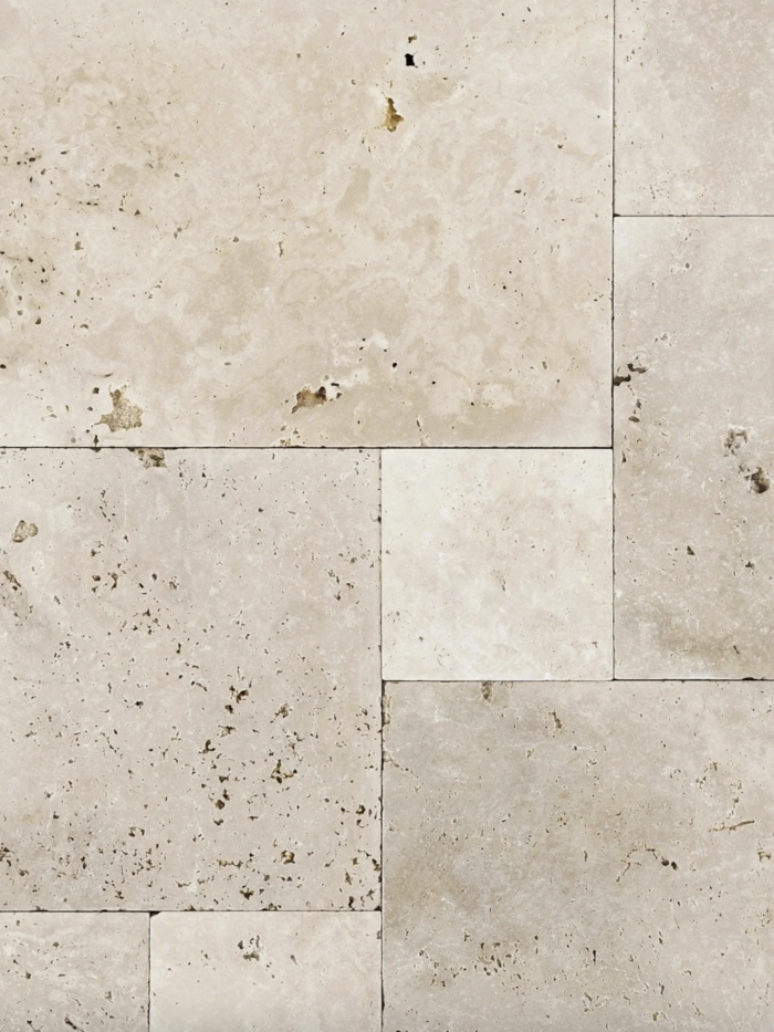 Travertino Franch Pattern Pris pr. kvm Inklusiv moms levering beregnes ved kassen